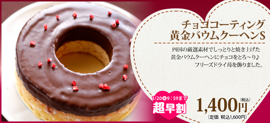 チョココーティングバウムクーヘン